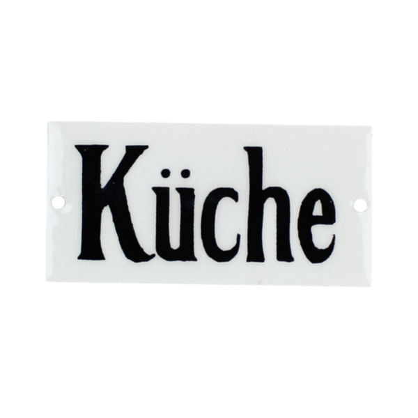 Schild "Küche" • Strömshaga